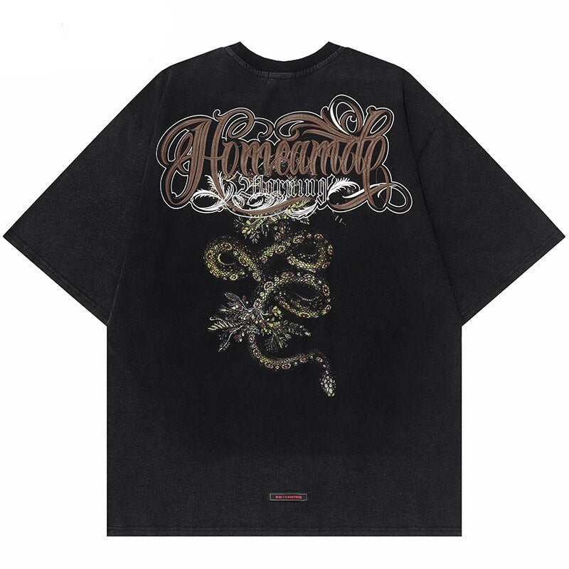"Hidden Grass" Unisex Men Women Streetwear Graphic T-Shirt - Street King Apparel