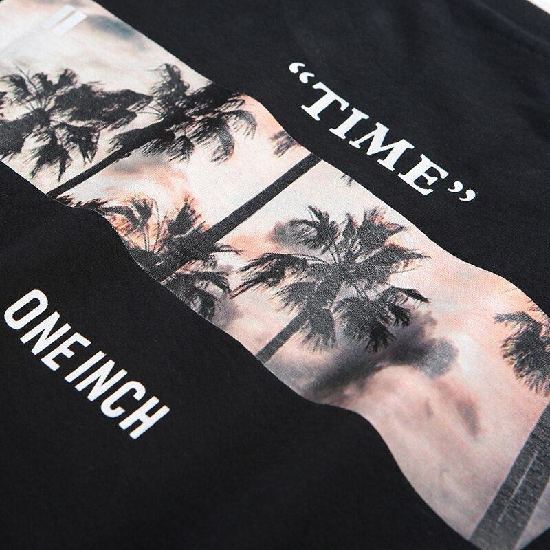 "Time Flies" Unisex Men Women Streetwear Graphic T-Shirt - Street King Apparel