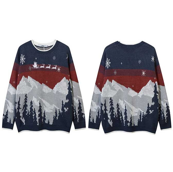 "Wonderland" Unisex Men Women Streetwear Graphic Sweater - Street King Apparel