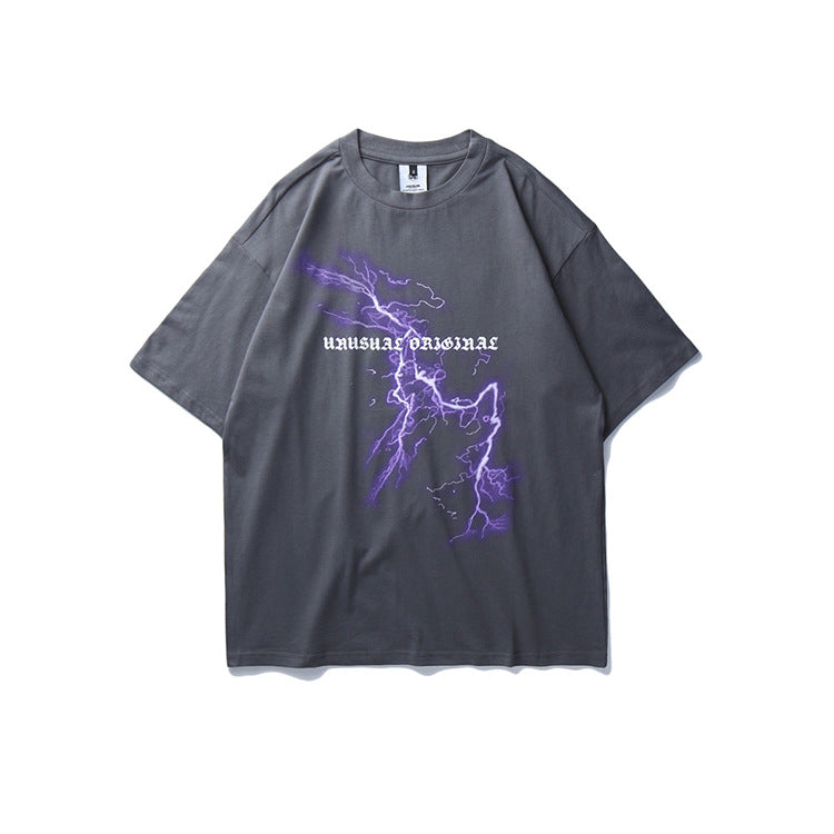 "Waves" Streetwear Hip Hop Men Women Graphic T-Shirt - Street King Apparel