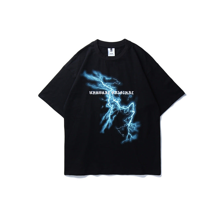 "Waves" Streetwear Hip Hop Men Women Graphic T-Shirt - Street King Apparel