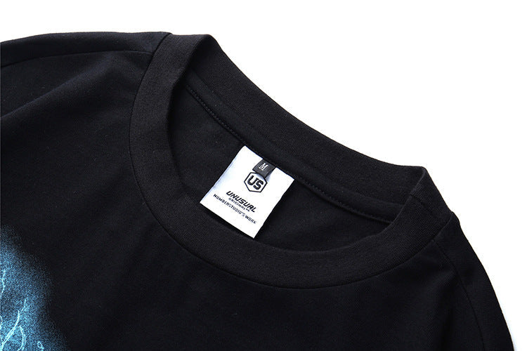 "Waves" Streetwear Hip Hop Men Women Graphic T-Shirt - Street King Apparel