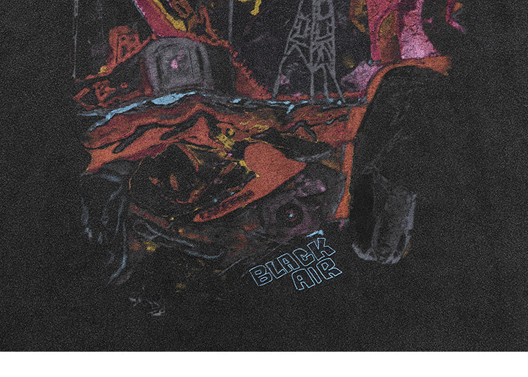 "Wonderland" Unisex Men Women Streetwear Graphic T-Shirt - Street King Apparel