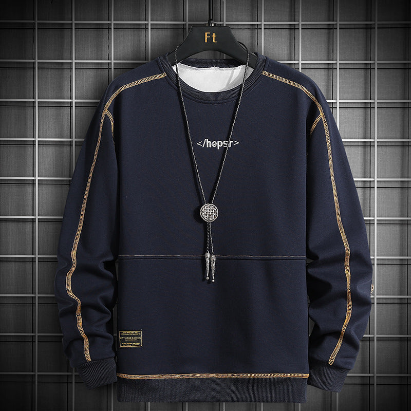 Men's New Trend Simple Casual Sports Long Sleeve Top Street King Apparel