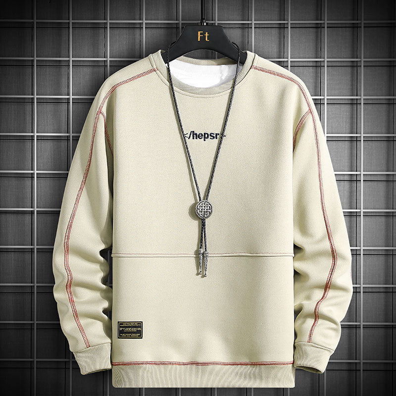 Men's New Trend Simple Casual Sports Long Sleeve Top Street King Apparel