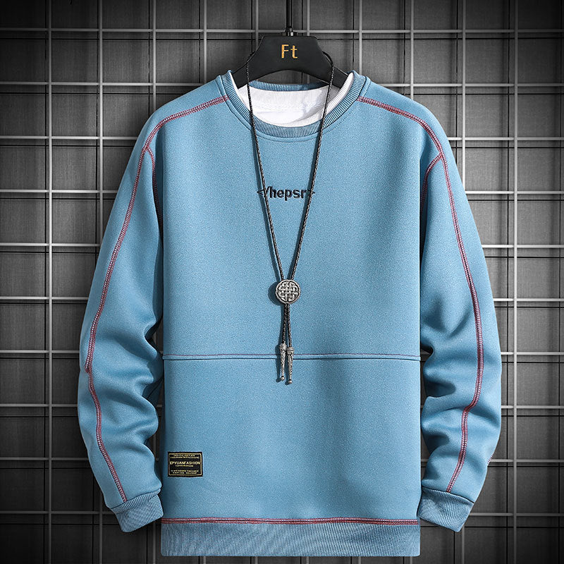 Men's New Trend Simple Casual Sports Long Sleeve Top Street King Apparel