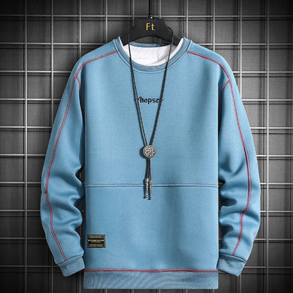Men's New Trend Simple Casual Sports Long Sleeve Top Street King Apparel