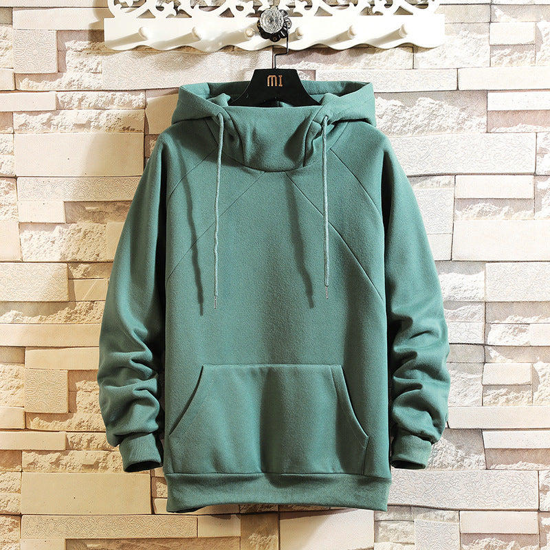 Men's High Collar Loose Hooded Sweater Street King Apparel