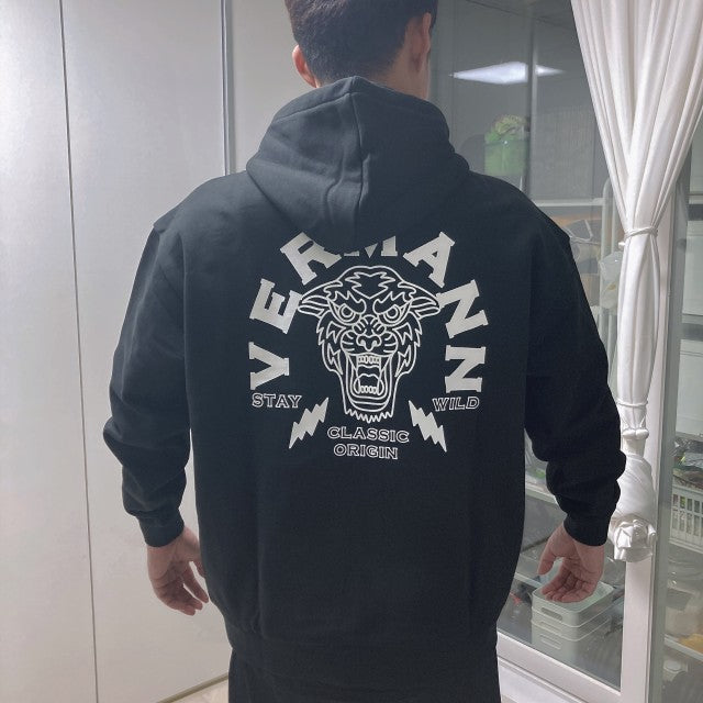 Training Clothes Casual Letter Hooded Pullover Street King Apparel