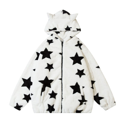 Women's European And American Slouchy Loose Hooded Top Street King Apparel