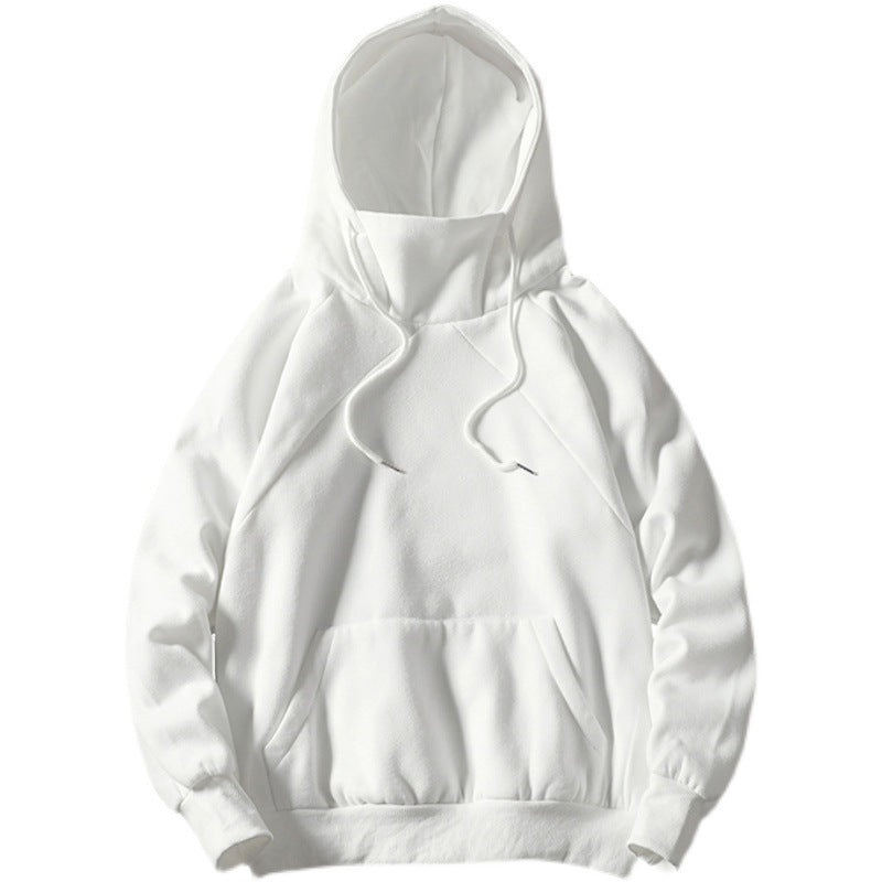 Men's High Collar Loose Hooded Sweater Street King Apparel