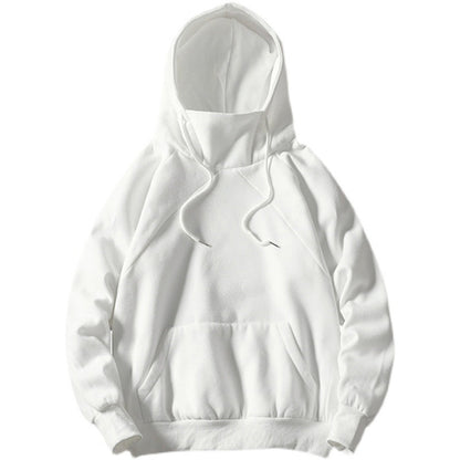Men's High Collar Loose Hooded Sweater Street King Apparel