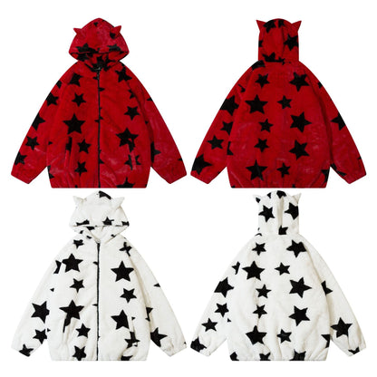 Women's European And American Slouchy Loose Hooded Top Street King Apparel