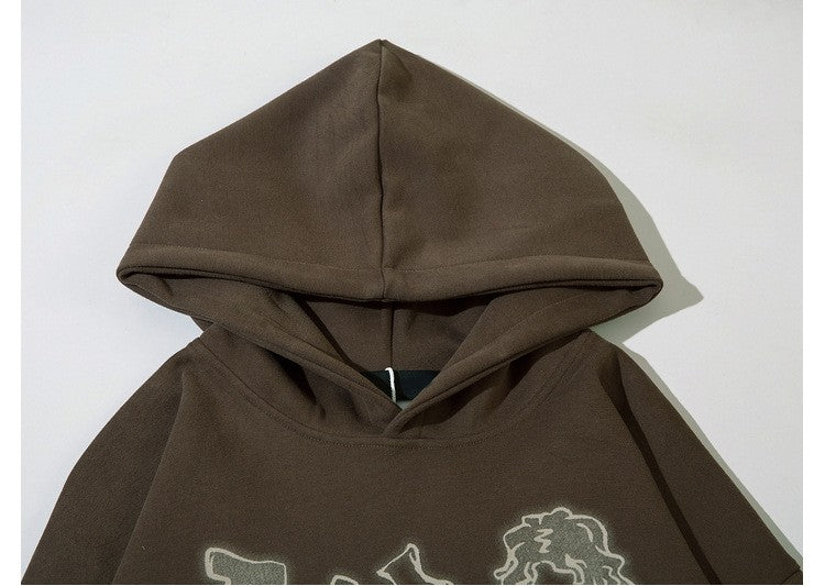 Loose-fitting Couples Oversize Hoodie Street King Apparel