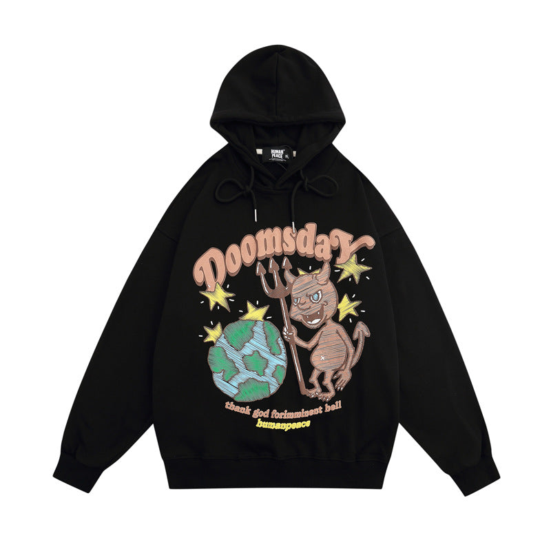 Baggy Hip Hop Couple Hoodie Street King Apparel