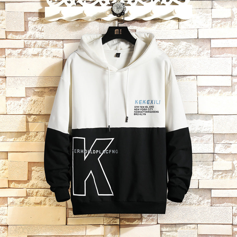 Fashion Casual Printed Hooded Sweater Male Street King Apparel