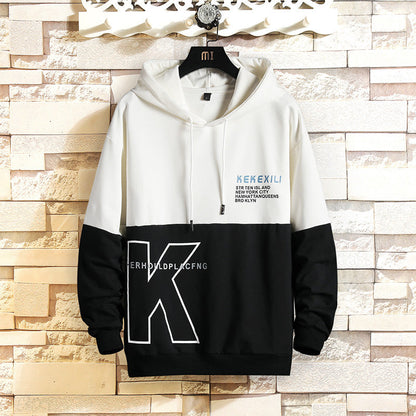 Fashion Casual Printed Hooded Sweater Male Street King Apparel