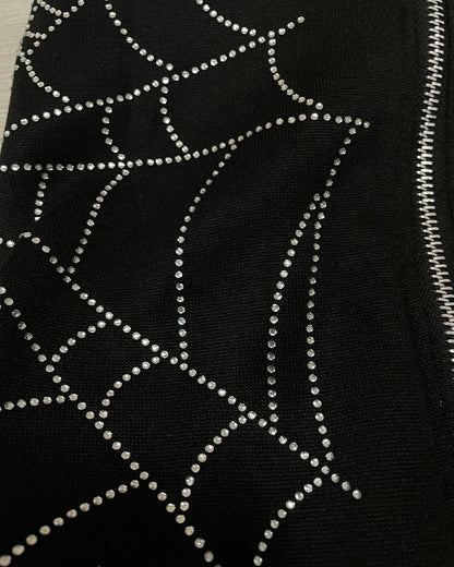 Popular Zipper Sweater Hip Hop Trend Hot Drill Street King Apparel
