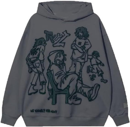 Loose-fitting Couples Oversize Hoodie Street King Apparel