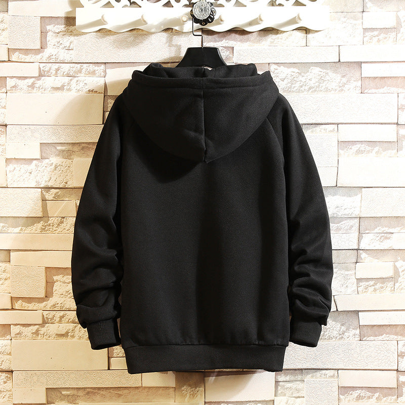Men's High Collar Loose Hooded Sweater Street King Apparel