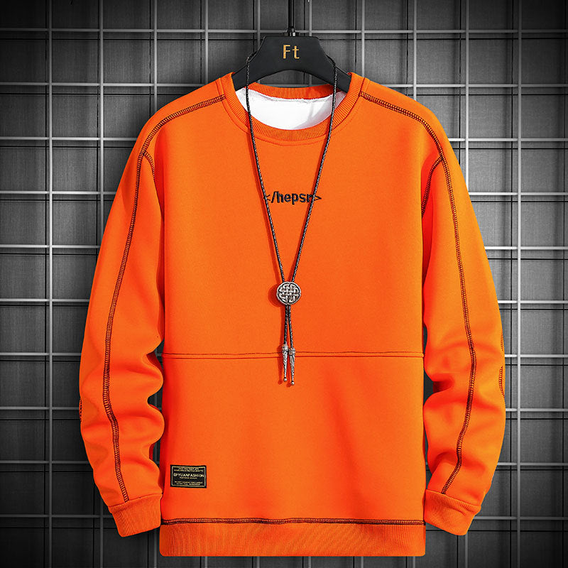 Men's New Trend Simple Casual Sports Long Sleeve Top Street King Apparel