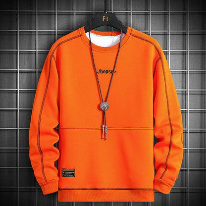 Men's New Trend Simple Casual Sports Long Sleeve Top Street King Apparel