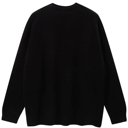 "Happy New Year" Graphic Unisex Men Women Streetwear Sweater Daulet Apparel