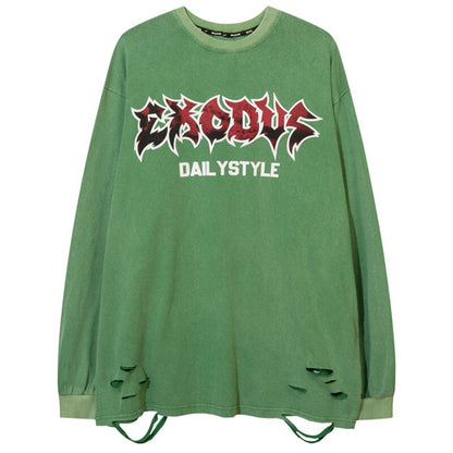 "Daily Style" Unisex Men Women Streetwear Graphic Sweatshirt Daulet Apparel