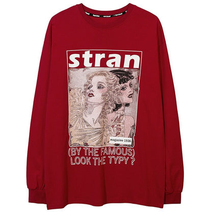 "Stranded" Unisex Men Women Streetwear Graphic Sweatshirt Daulet Apparel
