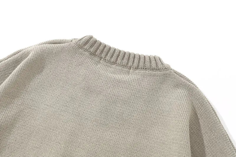 GONTHWID Knitted Sweaters Hip Hop Lightning 3D Angel Statue Print Pullover Sweater Streetwear Hip Hop Fashion Casual Loose Tops Street King Limited