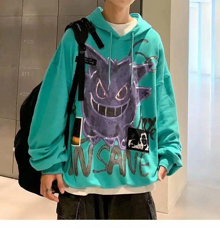 Autumn winter sweatshirts women hoodies Hong Kong style ins trend hip hop tops loose casual long sleeve pullover female clothes Street King Limited