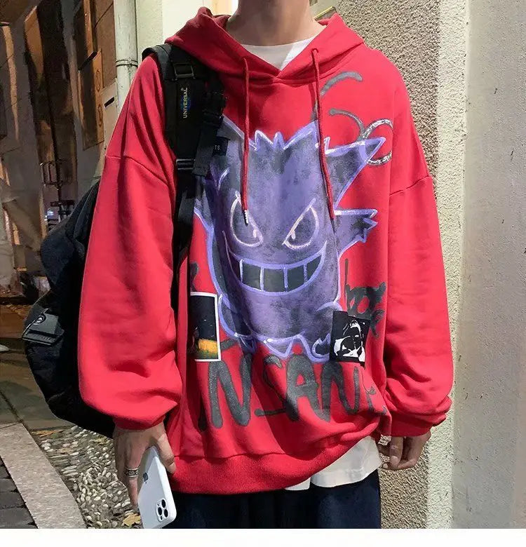 Autumn winter sweatshirts women hoodies Hong Kong style ins trend hip hop tops loose casual long sleeve pullover female clothes Street King Limited
