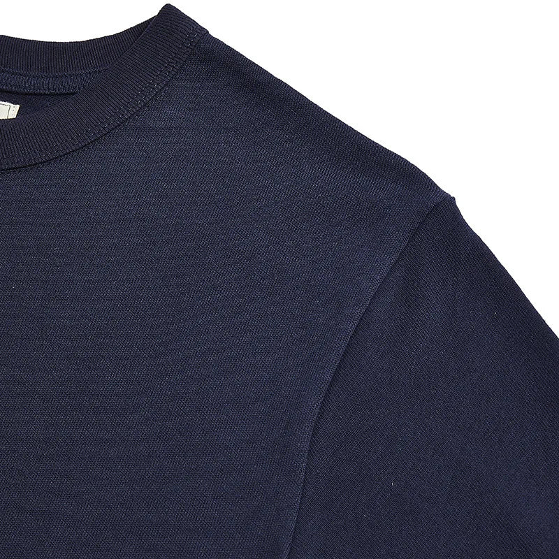 Heavy Long Sleeve T Shirt Men Autumn Winter New Round Neck Plain Color Thick Cotton T-shirt Casual Basic Bottoming Shirt Street King Limited