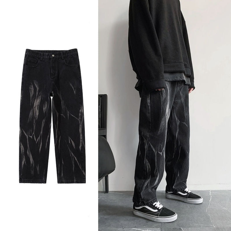 "Ice Cold" Unisex Men Women Streetwear Hip-Hop Pants Daulet Apparel