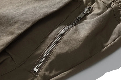 High Street Multi-pocket Drawstring Overalls Mens Straight Vibe Style Oversize Casual Cargo Pants Hip Hop Loose Baggy Trousers Street King Limited