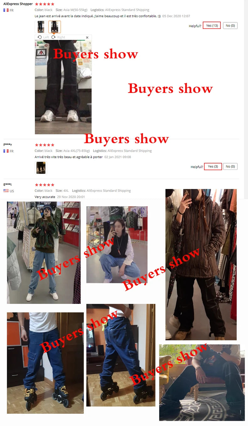 men jeans wide leg denim pants loose straight baggy mens jeans hip hop streetwear skateboard neutral denim trousers cargo jeans unique cargo style 2458