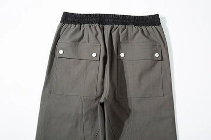 Ankle Zipper Color Block Streetwear Straight Casual Cargo Pants for Men Drawstring Harajuku Oversize Hip Hop Loose Trousers Street King Limited