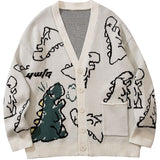 "Screaming Loud" Unisex Men Women Streetwear Graphic Cardigan Daulet Apparel