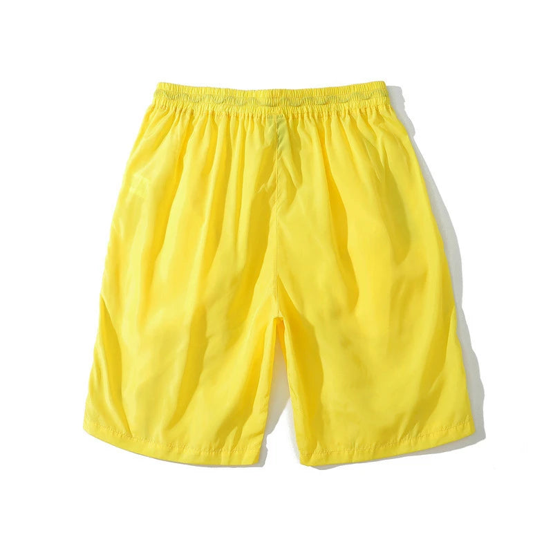 rainbowtouches brand mens male new celebrity slapstring high street shorts athletic comfortable outdoor sports elastic half pant unique shorts style 598