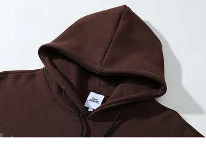 Streetwear Sweatshirt Hip Hop Hoodie Butterfly Print Hooded Pullover 2023 Men Winter Harajuku Cotton Fleece Hoodie Sweatshirt Street King Limited