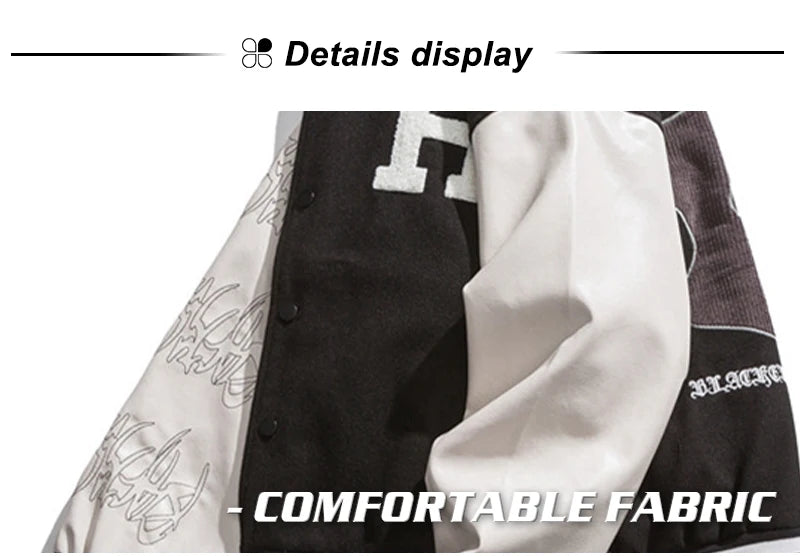 rainbowtouches 2021 jacket unisex street jackets letter embroidered baseball uniform men hip hop mens superior quality coat unique default style 4469