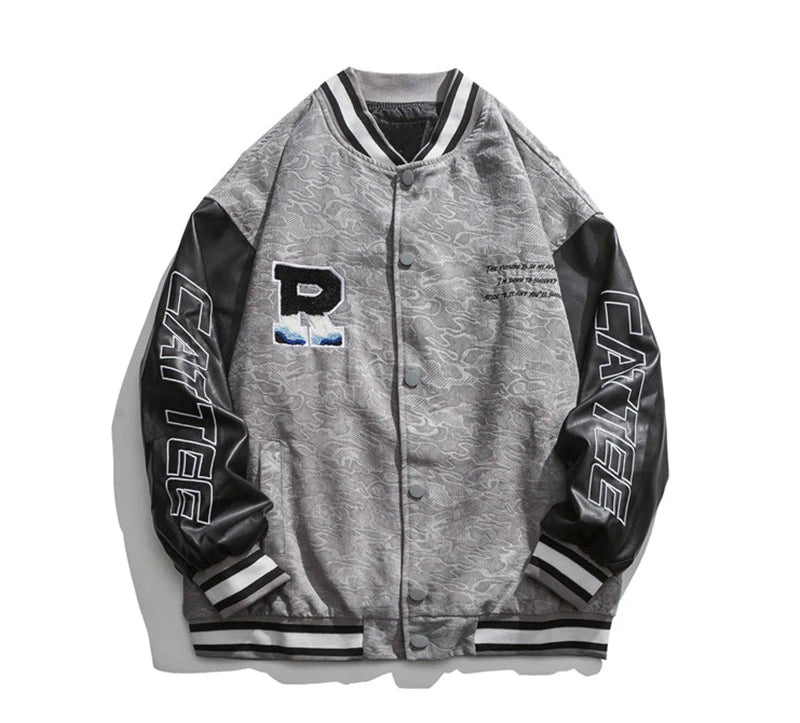rainbowtouches 2021 new jacket men unisex street jackets letter embroidered baseball uniform hip hop mens superior quality coat unique default style 4457