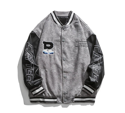 rainbowtouches 2021 new jacket men unisex street jackets letter embroidered baseball uniform hip hop mens superior quality coat unique default style 4457