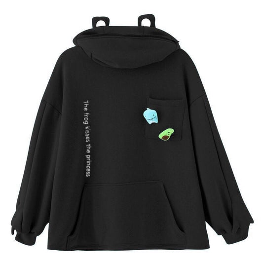 "Cover Up" Unisex Men Women Streetwear Graphic Hoodie Daulet Apparel