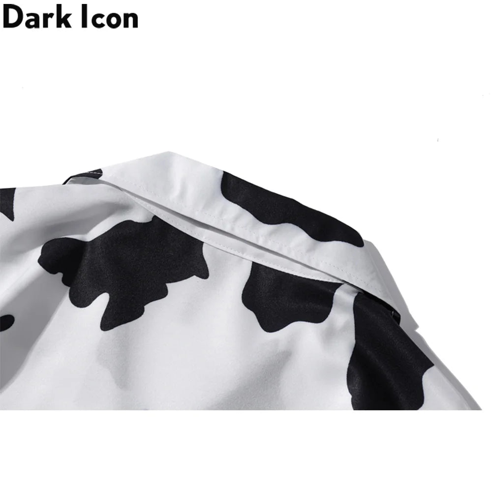 Dark Icon Printed Light Weight Hawaiian Shirt Men Summer Beach Holiday Men's Shirts Street Shirts Man Male Top Street King Limited