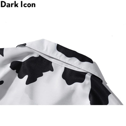 Dark Icon Printed Light Weight Hawaiian Shirt Men Summer Beach Holiday Men's Shirts Street Shirts Man Male Top Street King Limited