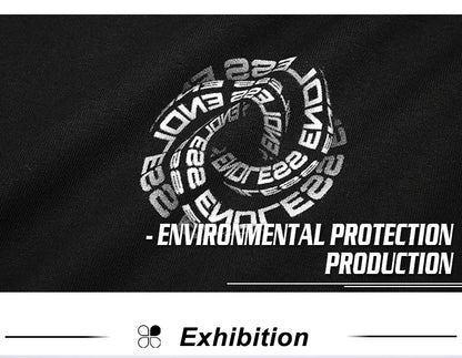 Rainbowtouhes 2022 New Half Sleeve Cotton Unisex Trendy T-shirt Men High Street Fashion Hip Hop Style Circle Pattern T Shirts Street King Limited