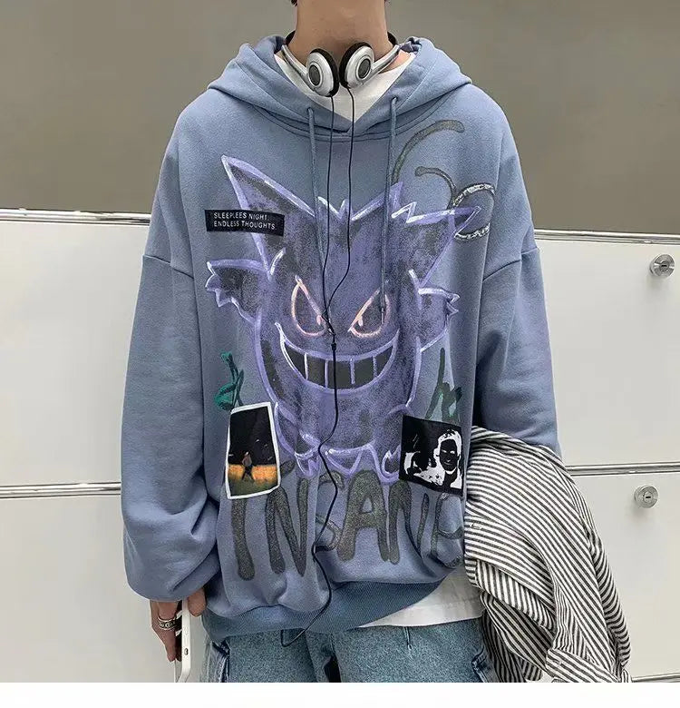Autumn winter sweatshirts women hoodies Hong Kong style ins trend hip hop tops loose casual long sleeve pullover female clothes Street King Limited
