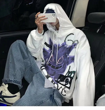 Autumn winter sweatshirts women hoodies Hong Kong style ins trend hip hop tops loose casual long sleeve pullover female clothes Street King Limited