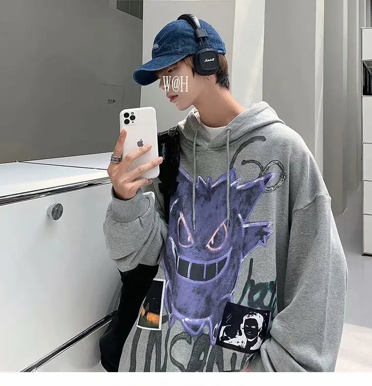 Autumn winter sweatshirts women hoodies Hong Kong style ins trend hip hop tops loose casual long sleeve pullover female clothes Street King Limited